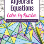 One Step Equations Color By Number Distance Learning One Step